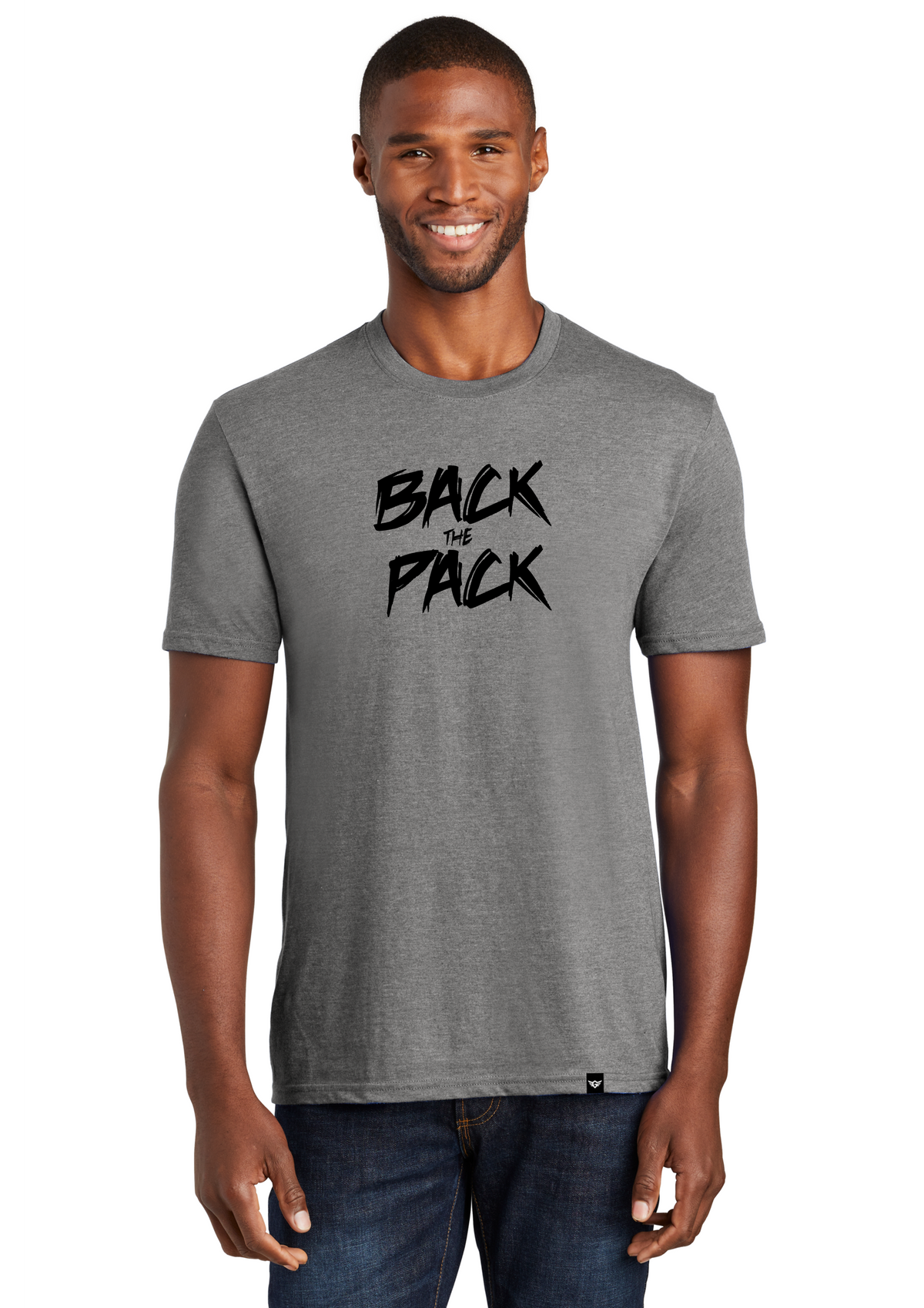 Northwood University | Street Series | [DTF] Unisex Short Sleeve T-Shirt Gray Back The Pack {#NWU0014}