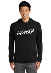 Northwood University | Street Series | [DTF] Unisex Tri-Blend Pullover Hoodie Wolves Black {#NWU005}