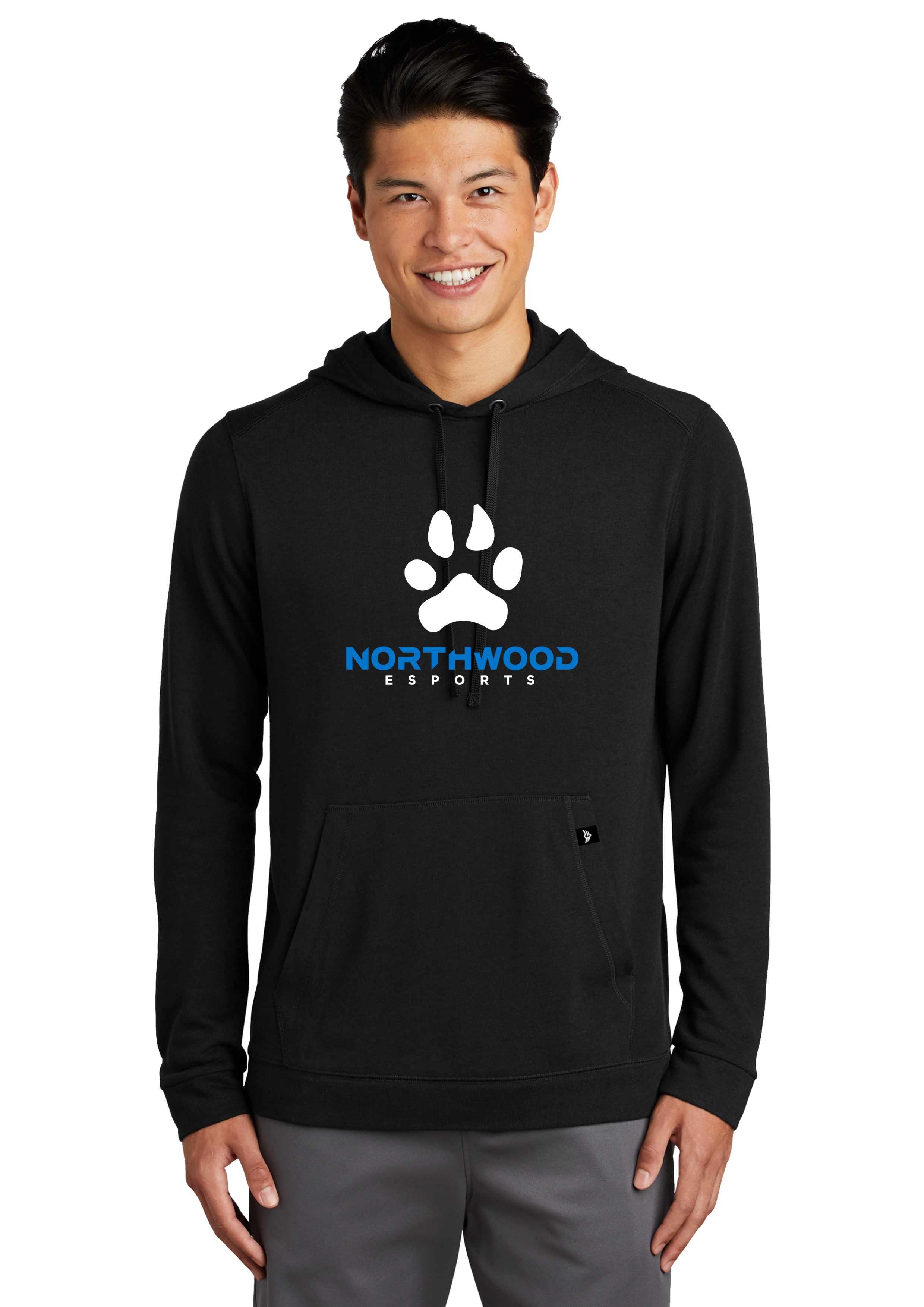 Northwood University | Street Series | [DTF] Unisex Tri-Blend Pullover Hoodie NU Black {#NWU002}