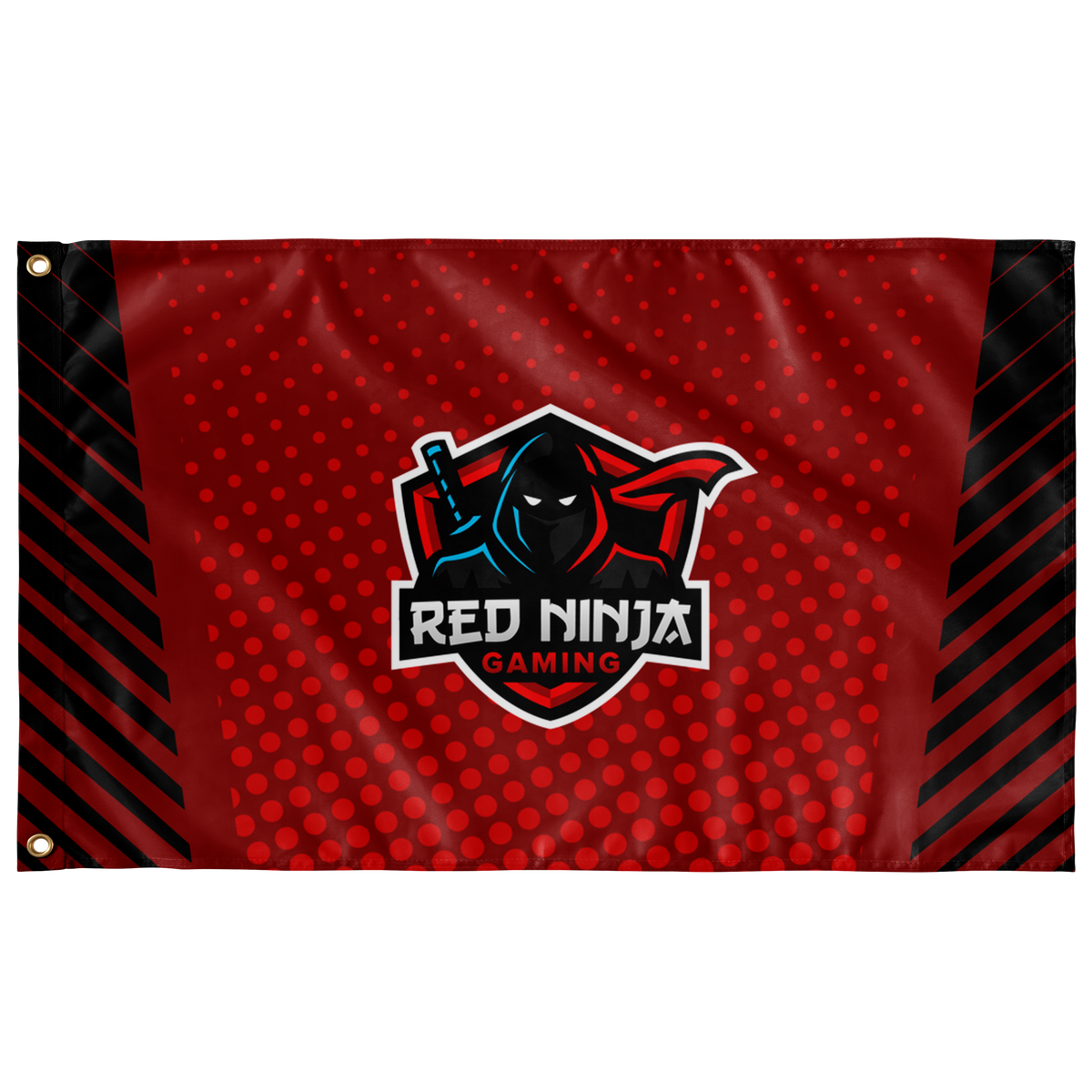 Red Ninja Gaming | Immortal Series | Sublimated Flag