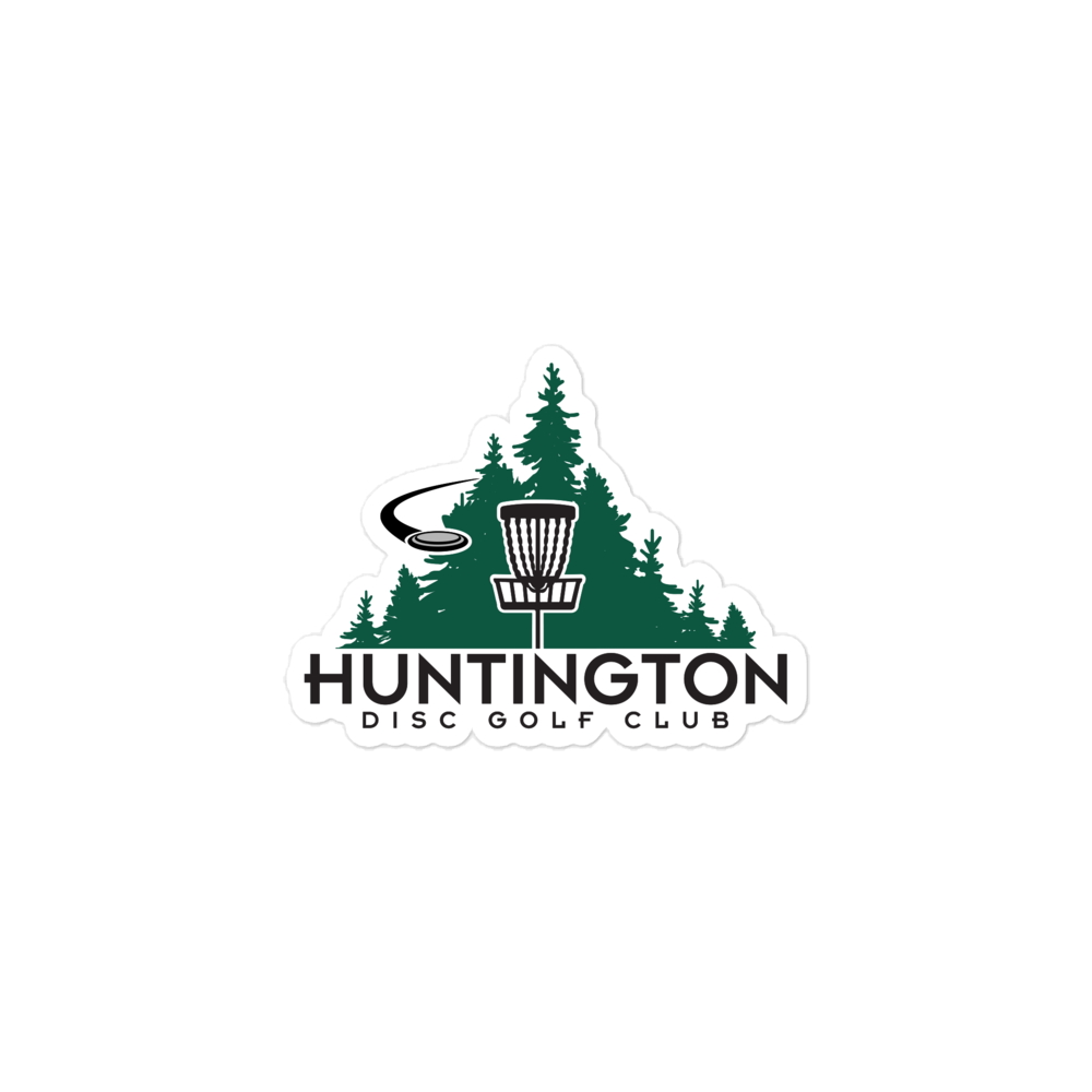 Huntington University Disc Golf Club | On Demand | Bubble-free stickers
