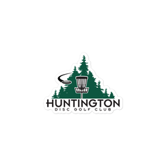 Huntington University Disc Golf Club | On Demand | Bubble-free stickers
