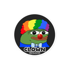 Clown Gaming | On Demand | Stickers