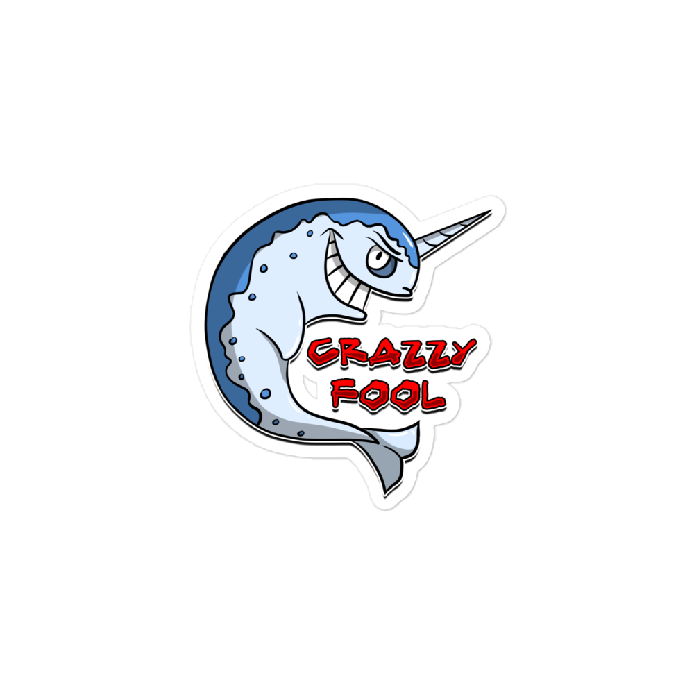 Crazzyfool | On Demand | Bubble-free Sticker