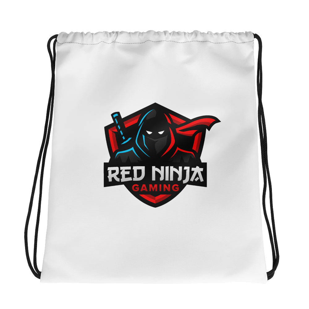 Red Ninja Gaming | Street Gear | Sublimated Drawstring Bag