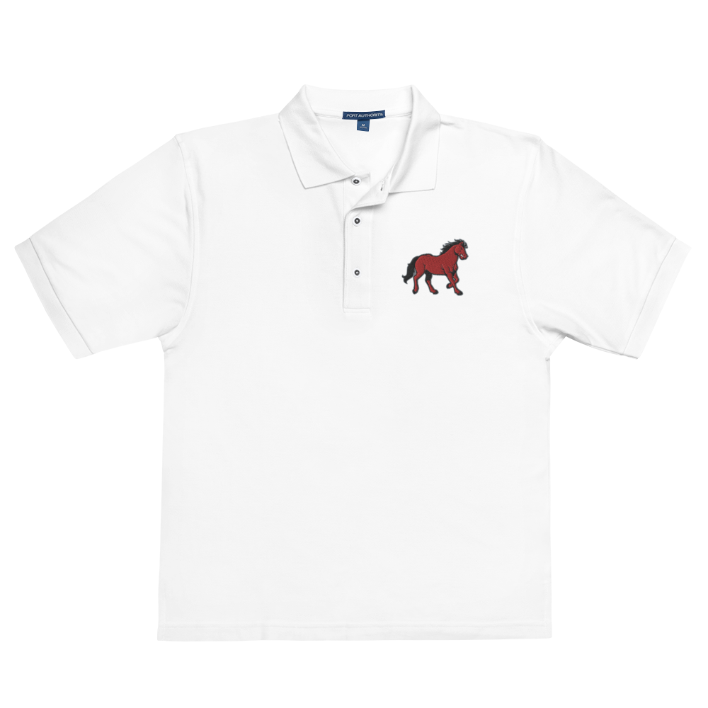 Enid Public Schools [Longfellow] | On Demand | Embroidered Men's Premium Polo
