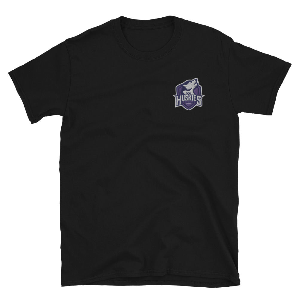 DC Huskies Esports | Street Gear | [Embroidery] Short-Sleeve Unisex T-Shirt