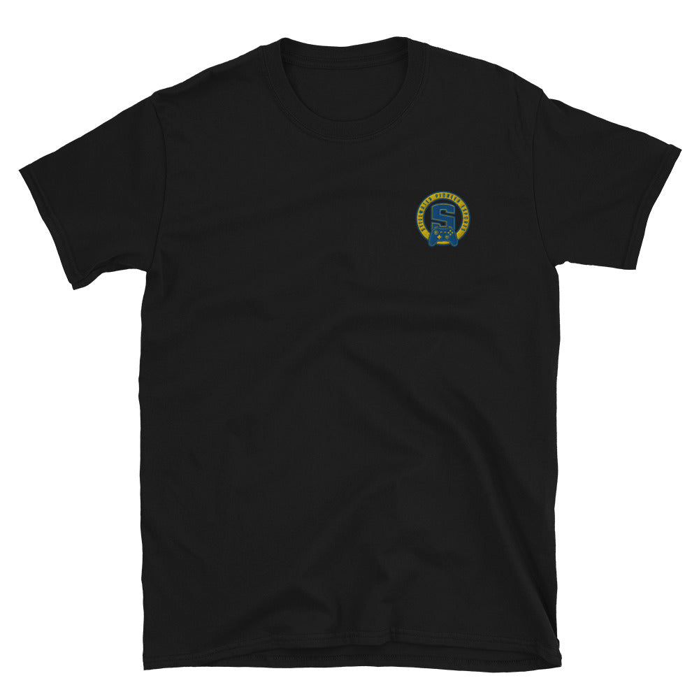 Stillwater High School | On Demand | Embroidered Short-Sleeve Unisex T-Shirt