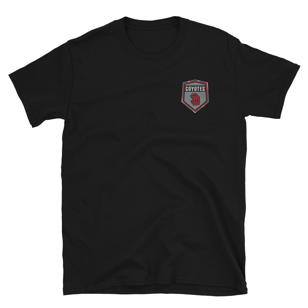 South Dakota University | On Demnad | Embroidered Short-Sleeve Unisex T-Shirt