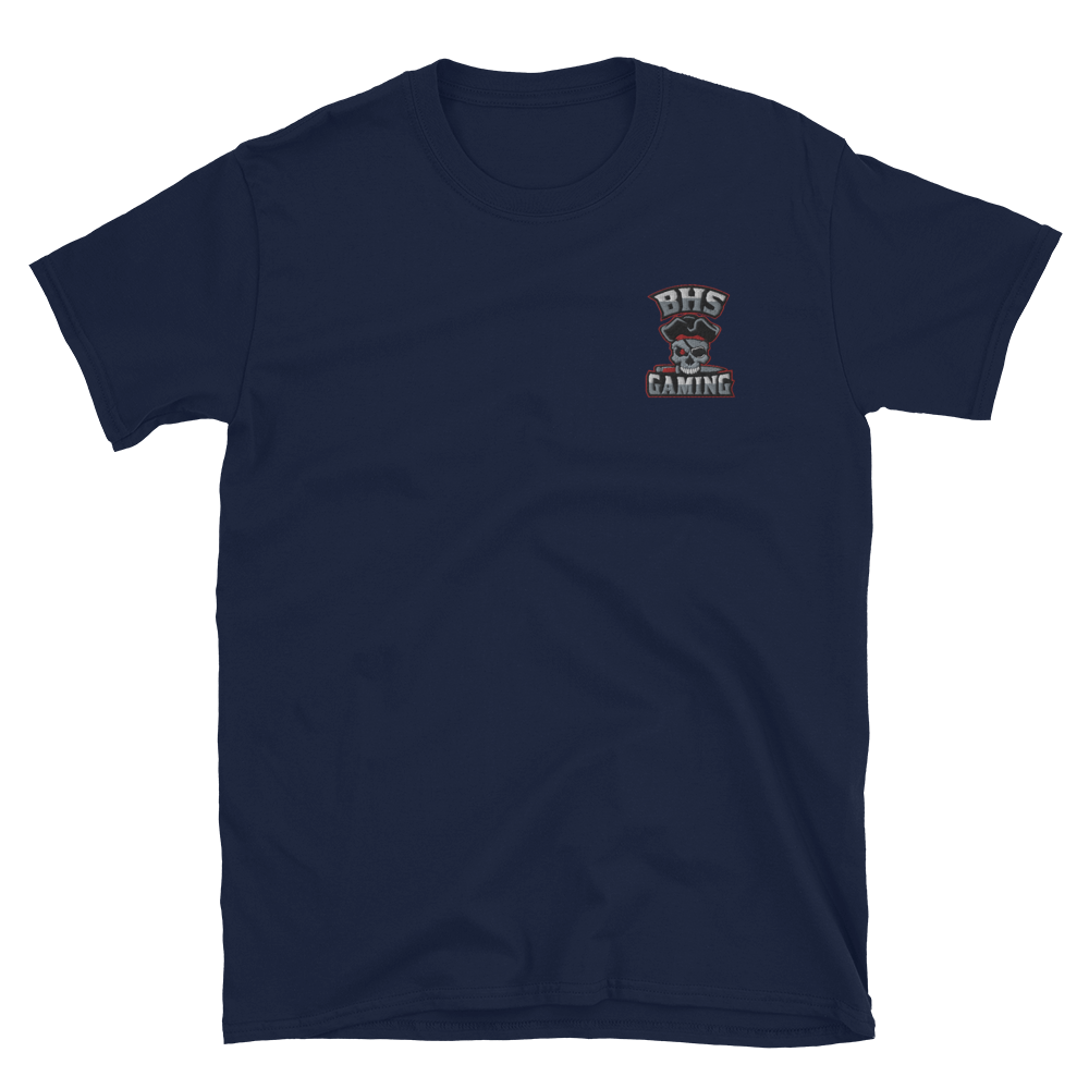 Bluffton HS | On Demand | Embroidered Short-Sleeve Unisex T-Shirt