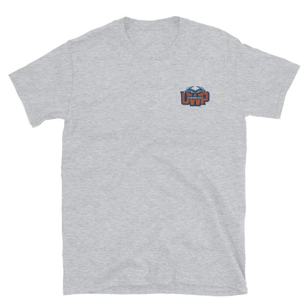 UW Platteville OW | On Demand | Embroidered Short-Sleeve Unisex T-Shirt