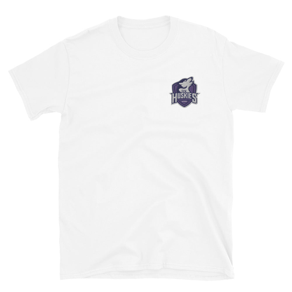 DC Huskies Esports | Street Gear | [Embroidery] Short-Sleeve Unisex T-Shirt