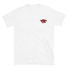 Linn High School | On Demand | Embroidered Short-Sleeve Unisex T-Shirt