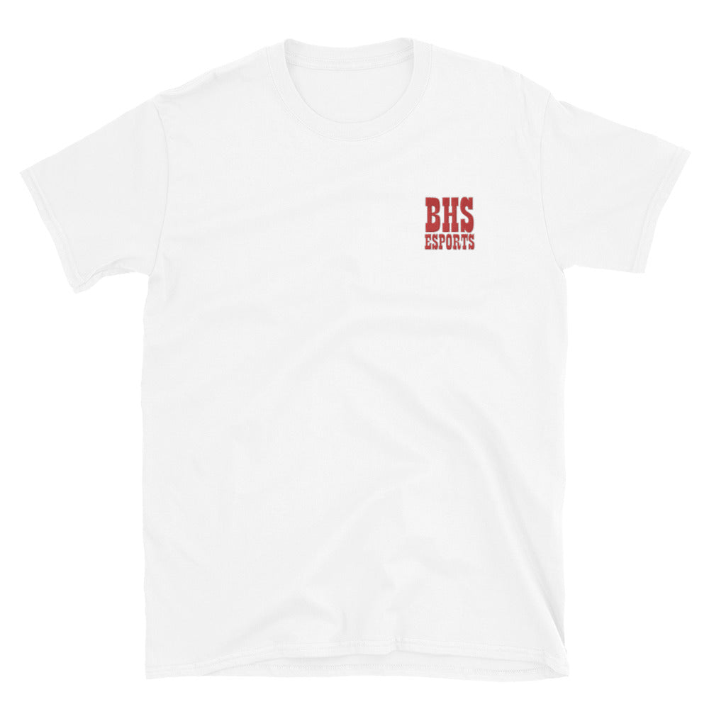 Bellevue High School | On Demand | Embroidered Short-Sleeve Unisex T-Shirt