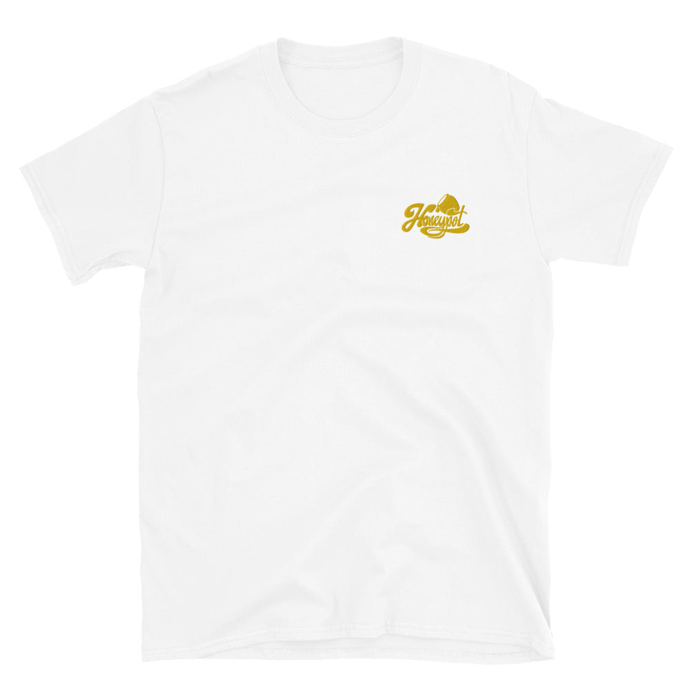 Honeypot | On Demand | Embroidered Short-Sleeve Unisex T-Shirt