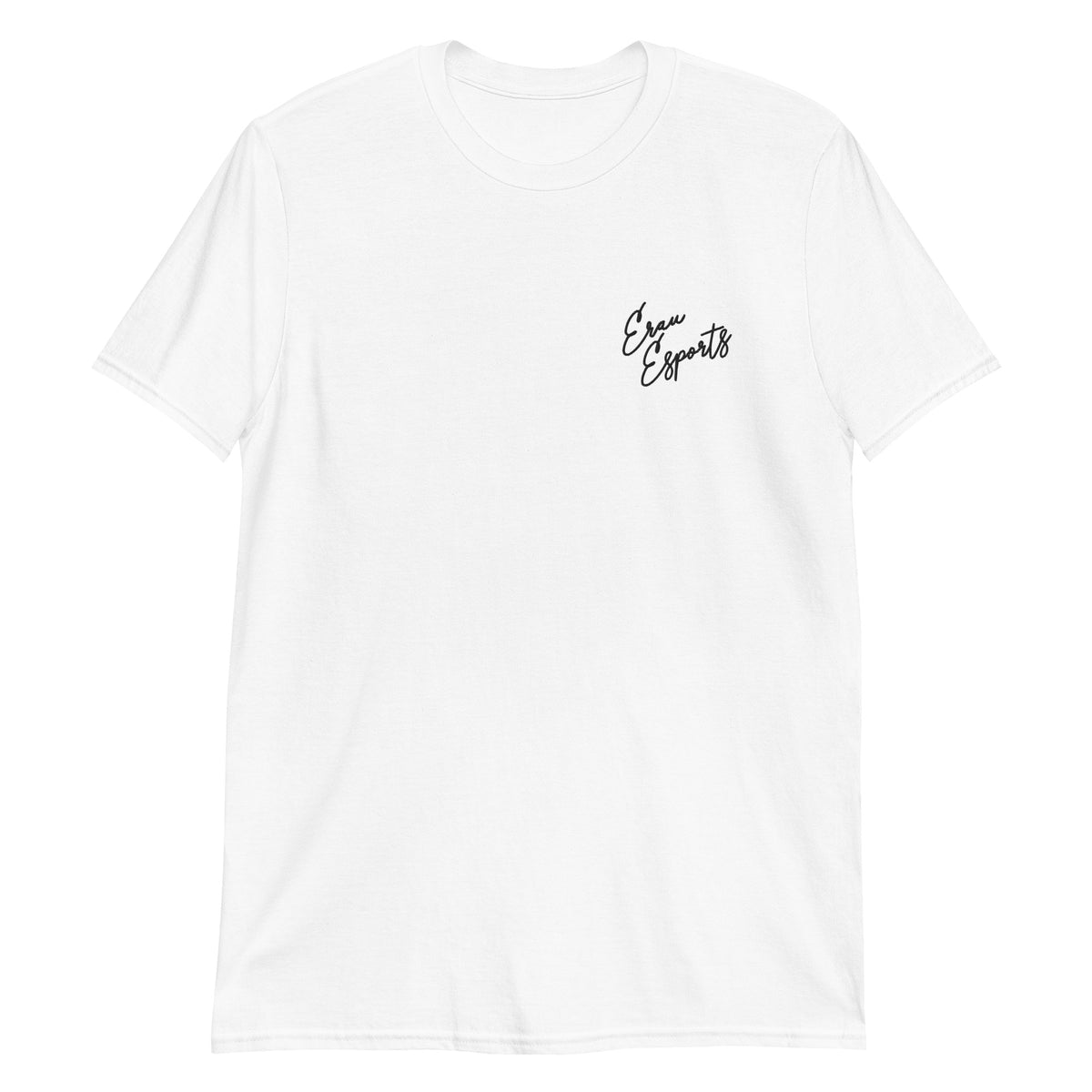 ERAU Esports | On Demand | Embroidered White Short-Sleeve Unisex T-Shirt