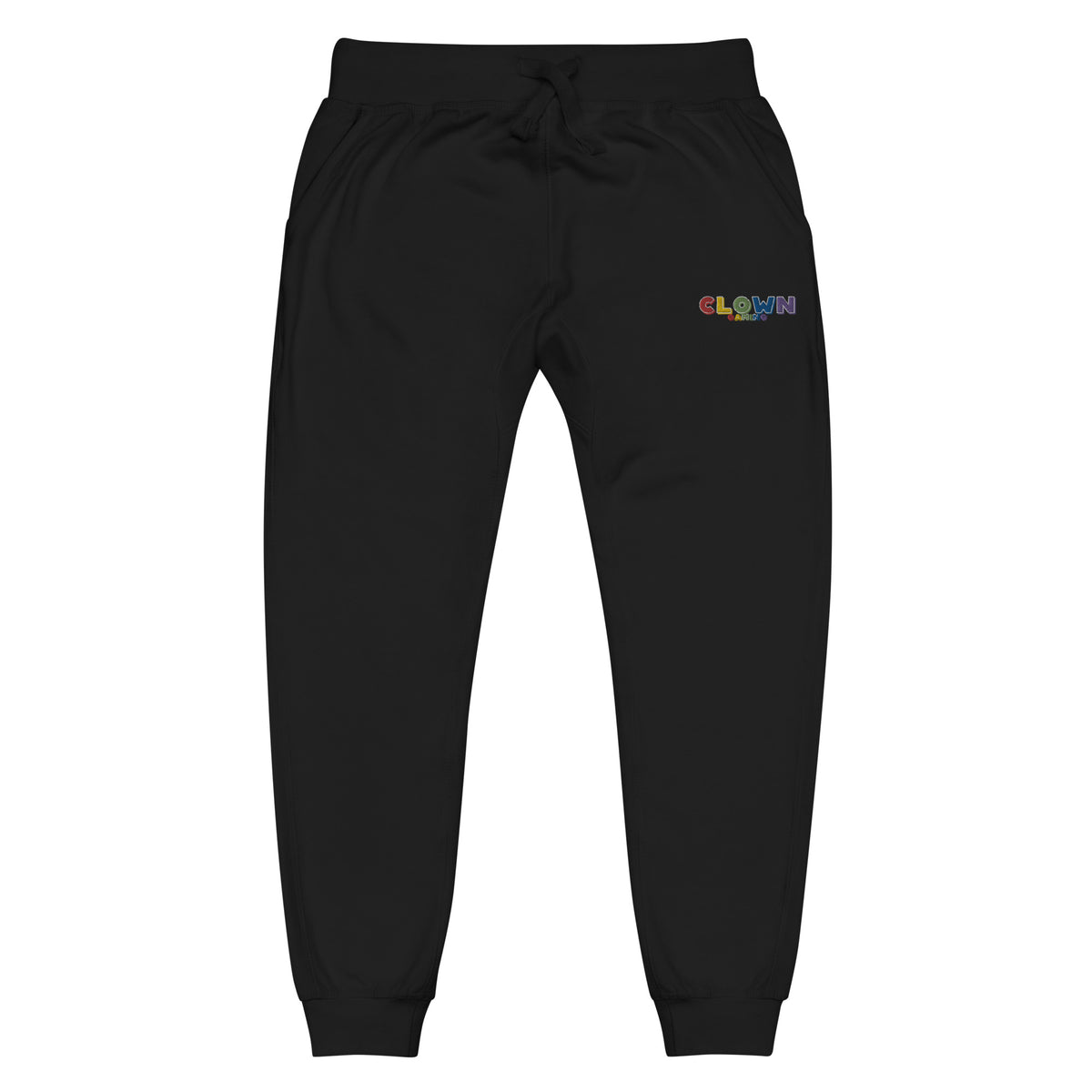 Clown Gaming | On Demand | Embroidered Unisex Fleece Sweatpants