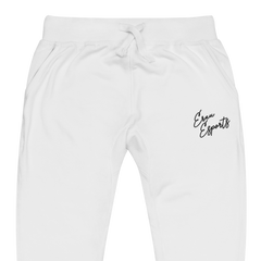 ERAU Esports | On Demand | Embroidered White Unisex fleece sweatpants