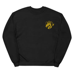 Esports at WMU | On Demand | Embroidered Unisex Fleece Sweatshirt Black & Gold