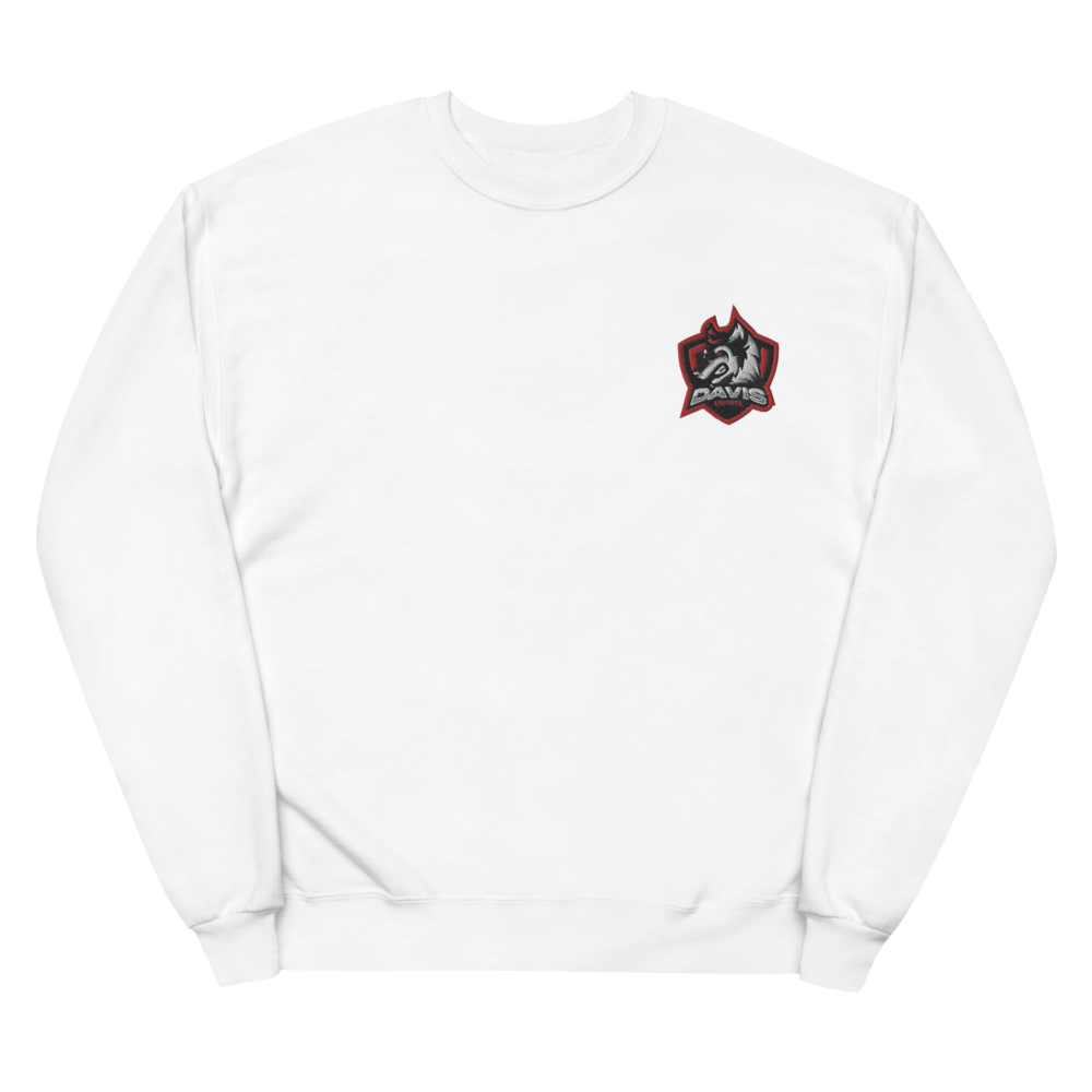 Davis High School | On Demand | Embroidered Unisex fleece sweatshirt