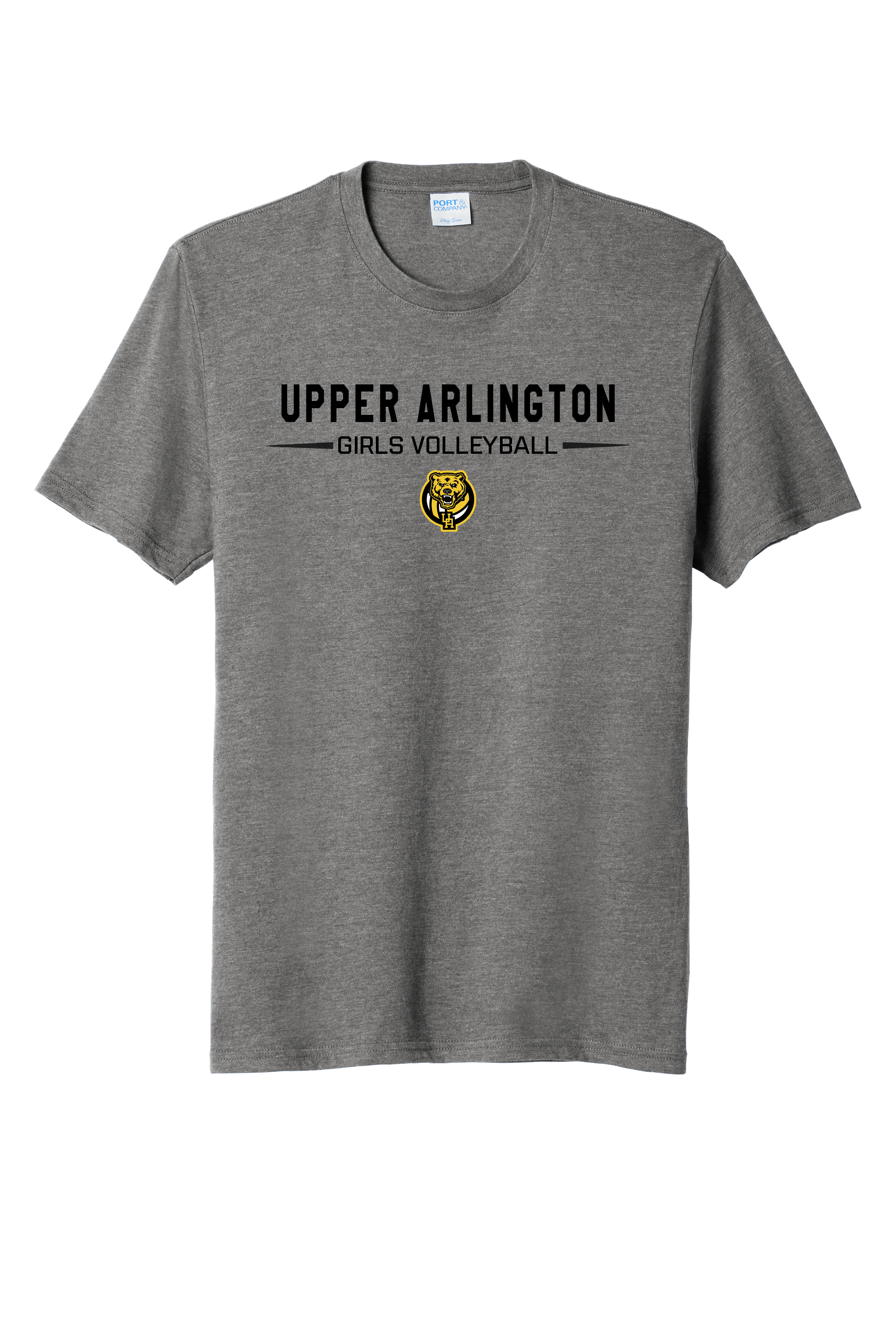 Upper Arlington | Street Series | [DTF] Unisex Short Sleeve T-Shirt Graphite #UAV009